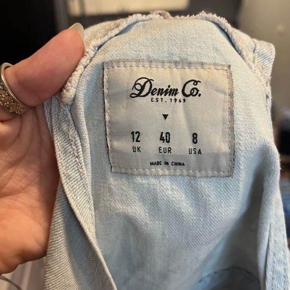 Denim Co Jean Overalls - Picture 2 of 2